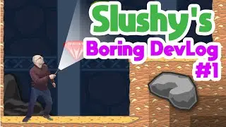 Slushy's Boring Devlog #1: Adding Rocks to a Cave (Godot Engine + Affinity Designer)