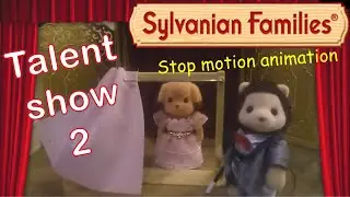 Sylvanian Families Talent Show - Round 2 - Magician || Calico Critters || stop motion animation