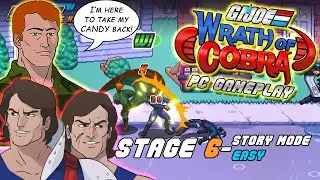 G.I. JOE: Wrath of Cobra - Stage 6 - A Snake in the Grass - solo play (Easy)