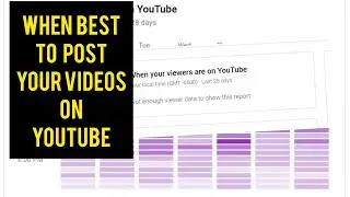 What Time Is Best To Post On Youtube To Get More Views