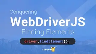 01 -  Finding Elements in WebdriverJS