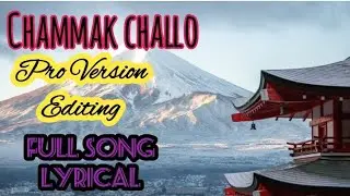 Kaisa sharmana aaja nach ke dikha de...Chammak Challo Pro Version full song with lyrics by Akon #srk