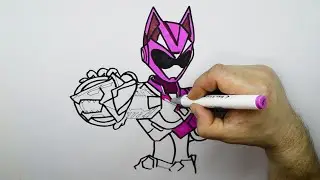 How to draw cartoon characters - Miniforce X