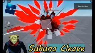 sukuna cleave showcase / roblox studio