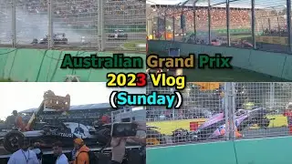The first F1 GP I got to.....and this happens | AusGP 2023 Vlog (Sunday)