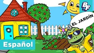 Aprende Vocabulario en Español del Jardín con BASHO & FRIENDS