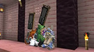 Re-organizing my home base in Minecraft.