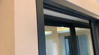 Double Sliding Door Commercial Aluminum Sliding Doors with Single or Double Glazing
