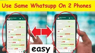 How to Use Whatsapp on 2 Phones with Same Number | Whatsapp Link Device Not Showing it all