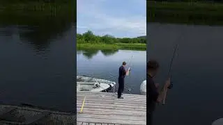 Заброс - поклевка .