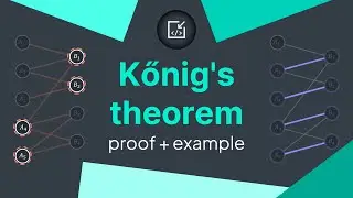 Kőnig's theorem (proof and example) #SoME3
