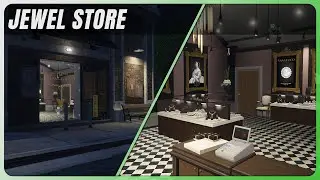 MLO Jewelry Store by GigZ #fivem GTAV Map interior