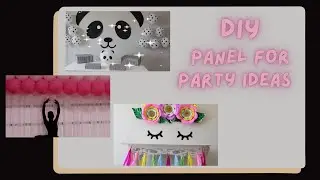 Learn to make panel for Party Panda, Ballerina, Unicorn