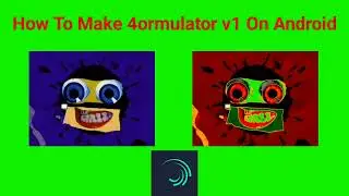 How To Make 4ormulator V1 Gradient Map + TV Simulator on Alight Motion 3.7.5 (100% WORKED!!!)