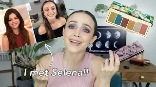 NEW RARE BEAUTY PALETTES - good or bad?!? ALSO I MET SELENA GOMEZ OMG!!