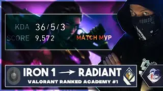 Aggressive Plays Wins The Games in ELO HELL - IRON 1 TO RADIANT [ Valorant Ranked Academy #1 ]