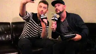 Sam Smith is told to get a new iPhone from Kim Kardashian!