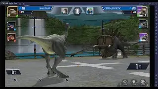 Dinosaur battle