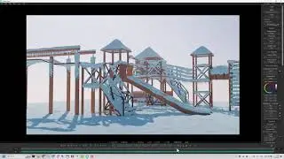 Основы TyFlow: 4 - снег и сосульки