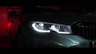 Тонирование стекол автомобиля BMW 320
