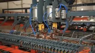 Автоматическая машина сварки арматурной сетки WFE с подвижными электродами Multi Assembler