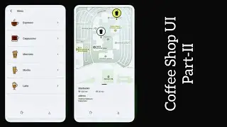 Coffee Shop UI [ Part-2 ] - Flutter Templates | Flutter UI Examples | 