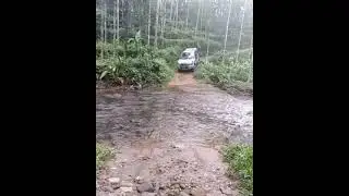 Tata safari off-roading