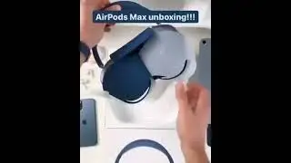 Air pods pro unboxing! Air pods max ni yengi holatdagi videosi!