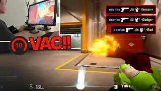 CRAZY VAC MOMENTS | NOCRIES CS2 HIGHLIGHTS (FACEIT LVL 10)