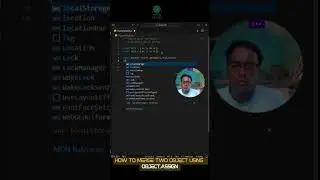 Javascript Tips and Tricks #24 | Merge Objects with Object.assign 🔄 | JavaScript Shorts
