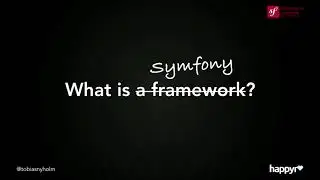 SymfonyLive London 2018 - Tobias Nyholm - Symfony without the framework bundle