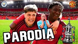 Canción Manchester United vs Manchester City 2-1 (Parodia NO TE QUIEREN CONMIGO) 2024