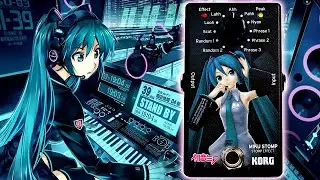 Korg Miku Stomp Guitar Effect