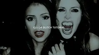 Color glitch tutorial || videostar