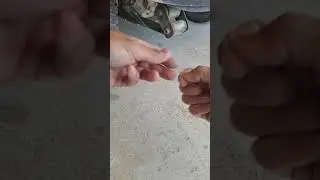 old school wheel alignment technique using a nylon, very effective,watch full video 👌 CLUBCAR #car