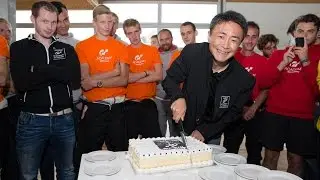 KAZUNORI'S BIRTHDAY AT RACECAMP!