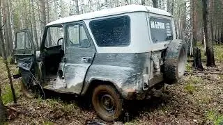 Разведка нежилой деревни, хороший металл на "делянах".#15