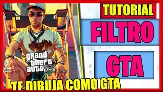 ✅Cómo USAR EL FILTRO GTA en TIKTOK | 🔴Cómo usar el EFECTO GTA en TIKTOK