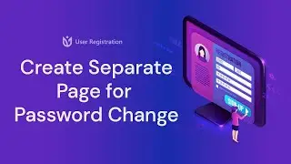 How to Create a Separate Page for Password Change?