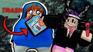 FEEDING TRASH TO THE RICH ON ROBLOX
