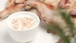 Перепелка гриль в трюфельном соусе Раут