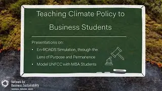 Climate Teaching Series: Teaching Climate Policy