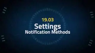 Tactical Arbitrage Instructions 19.03 - Settings - Notification Methods