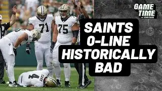 The Saints Offensive Line Has Been HISTORICALLY BAD SO FAR