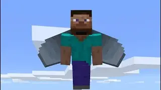 Flying with a Minecraft elytra… IN VR?