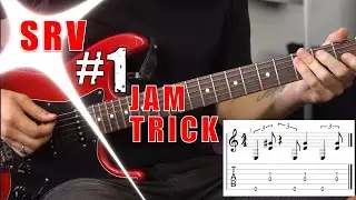 Mix Blues Licks with Chords - SRV's #1 Jam Trick