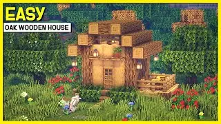 Minecraft| How To Build a Starter House | Tutorial