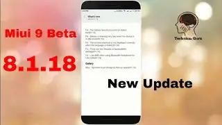 Miui 9 Beta 8.1.18 Great Update Added Mi Roaming & New Ringtones Must Watch