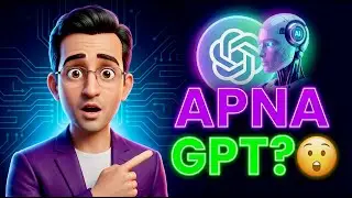 ChatGPT Se Apna Custom GPT Kaise Banaye? | Step-by-Step Hindi | No Coding