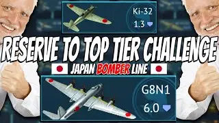 Playing the ENTIRE Japanese Bomber Line - Reserve to Top Tier